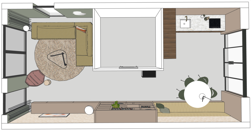 Totale make-over woning Hengelo plattegrond