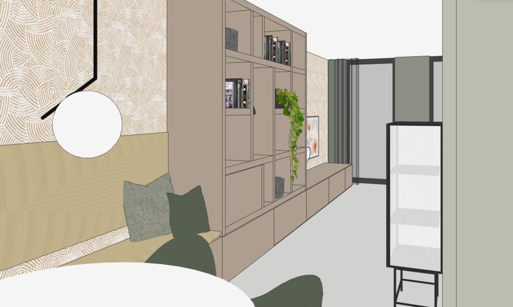 Totale make-over woning Hengelo maatwerk kast