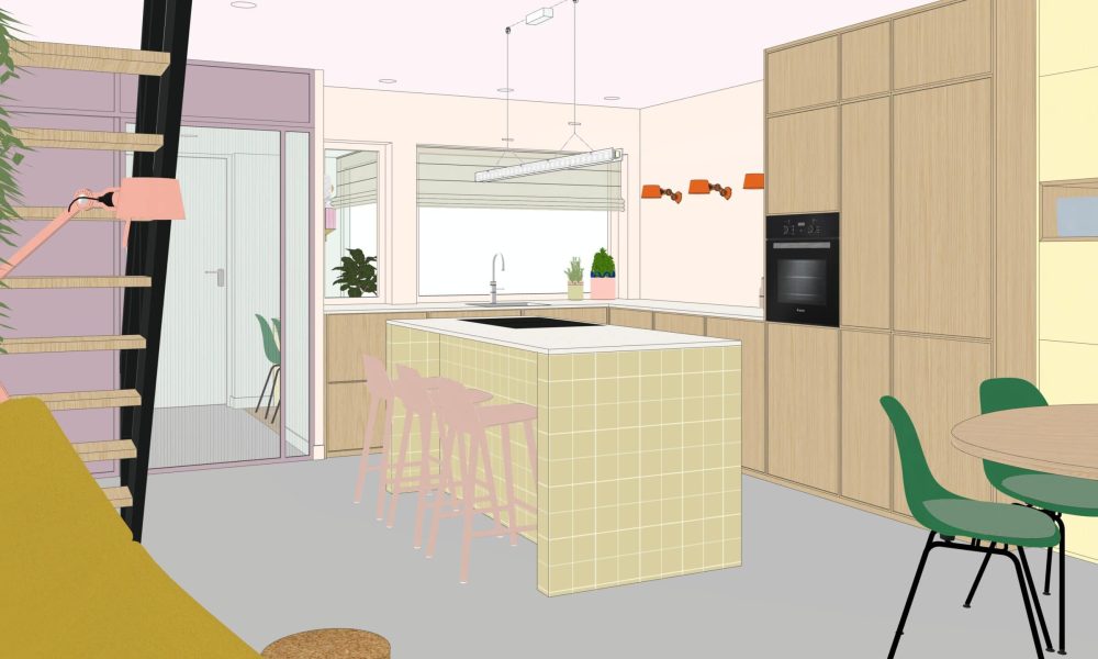 Vrolijk en warm huis 9