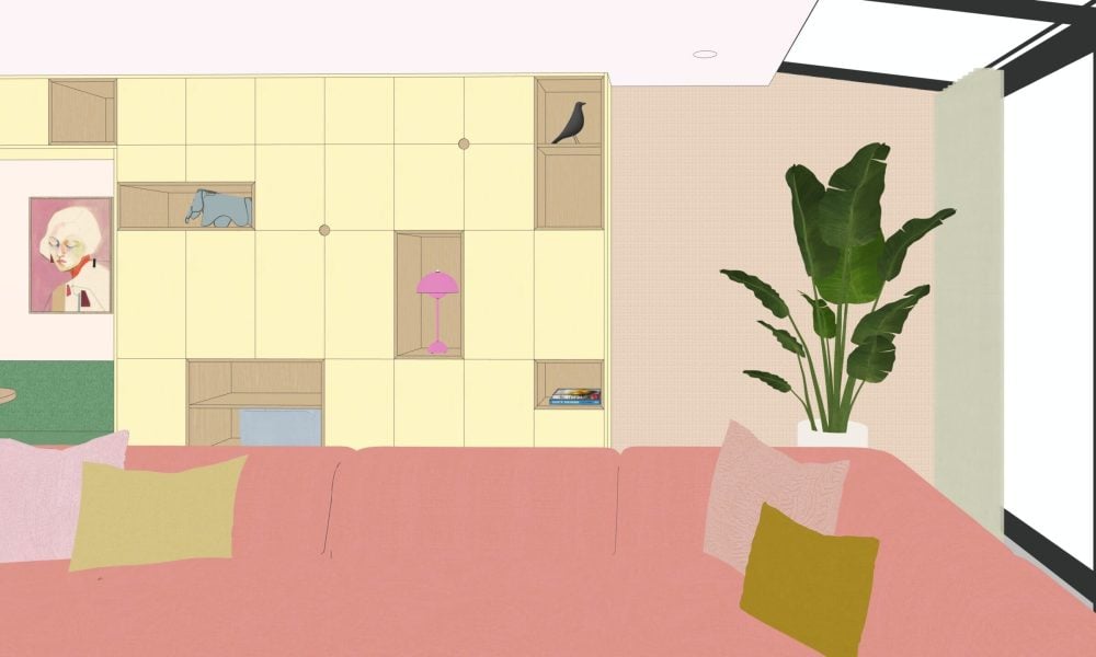 Vrolijk en warm huis 6