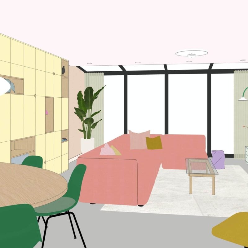 Vrolijk en warm huis 5