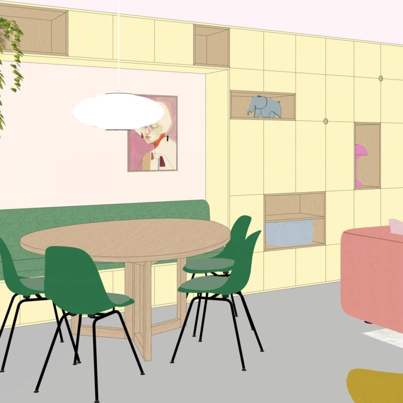 Vrolijk en warm huis 10